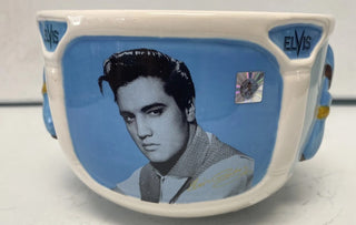 Elvis Blue Suede Shoes Large 16 oz Coffee Mug Official Elvis product #47 VV MTS|104480