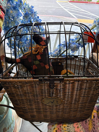 Nantucket Bike Basket Looks New|74693