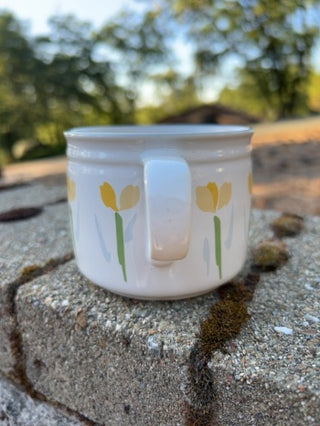 vintage Studio Nova Villager Fresh Mint flat cup, pattern JF004