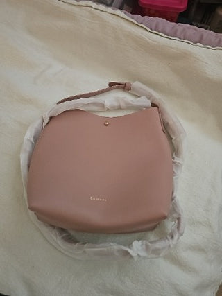 Mauve  Crossbody  Handbag