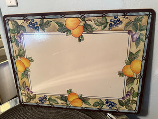 Corkboard Placemat Garden Harvest by Mikasa MTS|119933