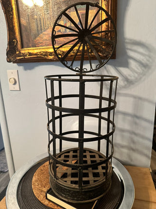 Bird Cage Iron 22" Tall Décor* MTS