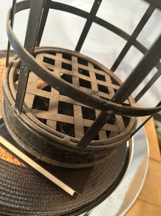 Bird Cage Iron 22" Tall Décor* MTS