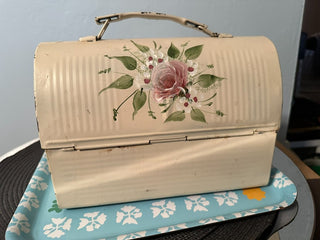 Lunch Box Vintage Hand Painted MTS|119964