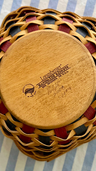 BP Longaberger 2008 Bee Basket Star Shaped RCD|85638