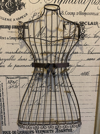 Vtg Dress Wall Decor MTS