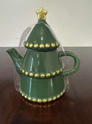 AJ - Christmas Tree Teapot New MTS|124892