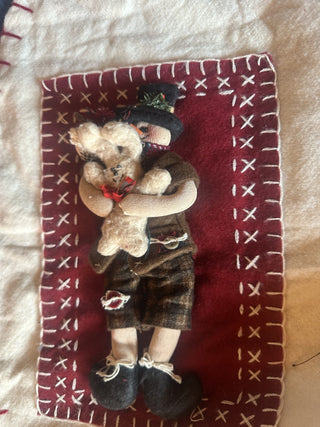 Vintage Holiday Tree Skirt 3D #62 VV MTS|124497