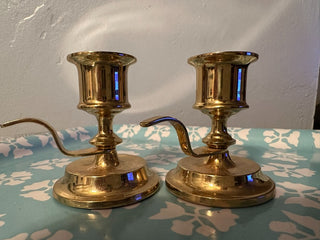 Candleholders SET2 Brass 2.75" MTS|115243