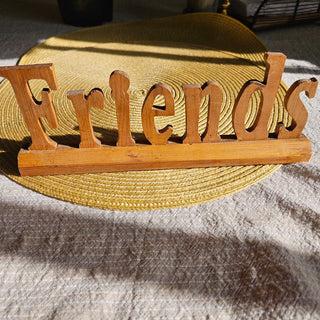 Friends Wooden Sign (BRI) - MTS|118797