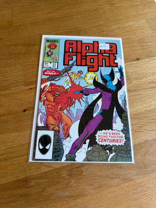 Comic Book: Alpha Flight Issue 21|110617