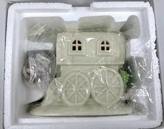 #62 VV Dept 56 Snow Bunnies Springtime Stories My Woodland Wagon at Dragonfly Hollow MTS|58003