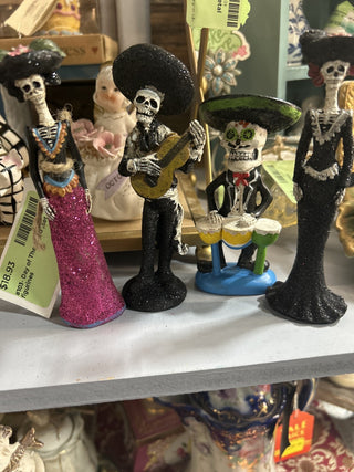 #103- Day of The Dead ,set of 4 figurines-RSV|108761