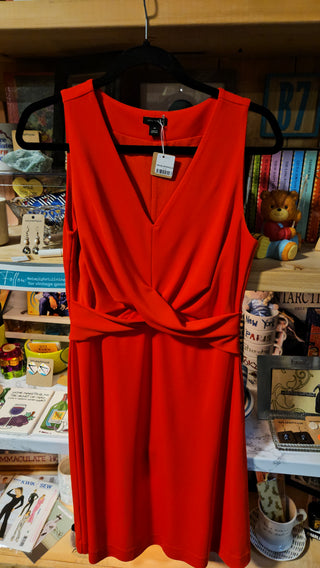 Ann Taylor | Red Cocktail Dress (XS)