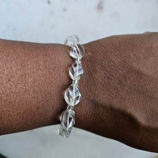 SALE - bri.craftique - Vintage Glass Crystal Beaded Bracelet
