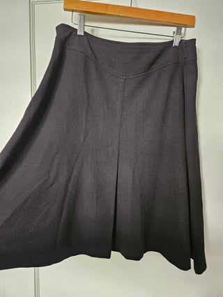 30% OFF - Women's - George | Black Business Flared Midi Skirt (12)