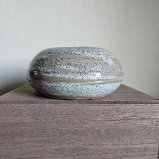 SALE - Studio Pottery - Speckled Stoneware Orb