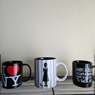 SALE - Wednesday Addams - On Wed. We Wear Black Mug