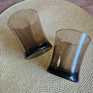 Anchor Hocking - Linden Mocha Tumbler Glasses (Set of 2)