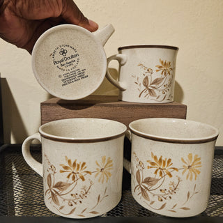 30% OFF MUG SALE - Vintage Sandsprite Mugs - Set of 4