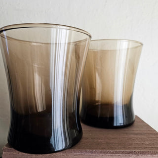 Anchor Hocking - Linden Mocha Tumbler Glasses (Set of 2)