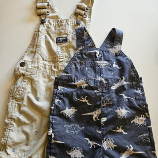 SALE - Boy's - Nautical Overall shorts