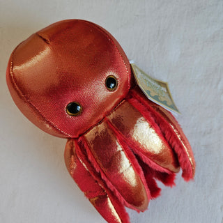 SALE - Titanium Orange Octopus 9" Plushie