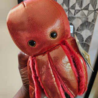 SALE - Titanium Orange Octopus 9" Plushie