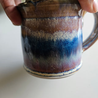 SALE - Studio Pottery - Beachy Glazed  Mug