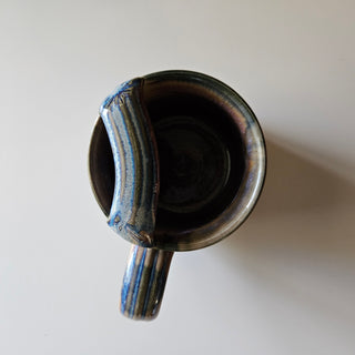 SALE - Studio Pottery - Beachy Glazed  Mug