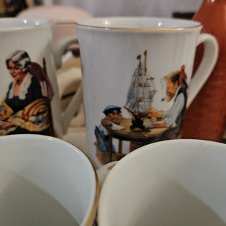 SALE - Norman Rockwell | For A Good Boy Mug (Nautical)