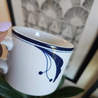 Vintage Dansk Flora Bayberry Mug - Set of 2