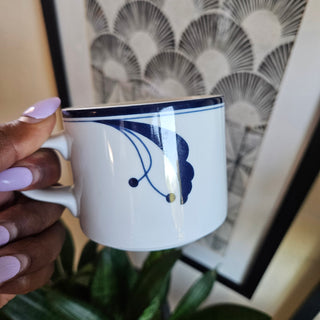 Vintage Dansk Flora Bayberry Mug - Set of 2