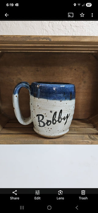 50% OFF - Studio Pottery - Bobby mug