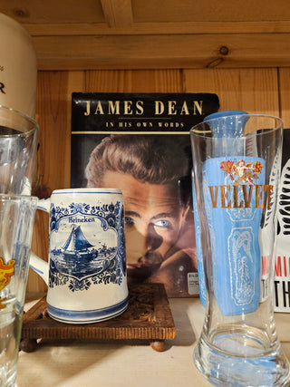 Vintage Blue Delft - Heineken Beer Stein