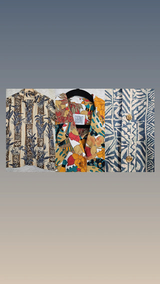 SALE - Men's -  Go Barefoot - Hawaiian Shirt (L)