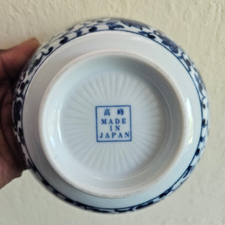 25% OFF - Japanese "Blue & White" Bowl