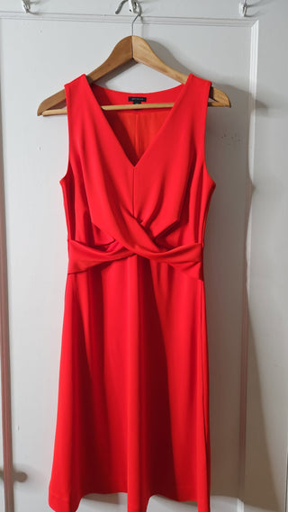 Ann Taylor | Red Cocktail Dress (XS)