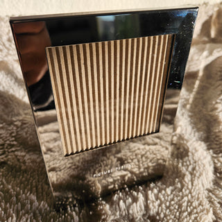 SALE - Vintage Kate Spade "Picture Perfect" Silver Frame  - 3x3 in