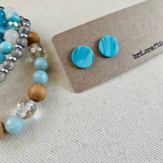 SALE - bri.craftique - Coastal Amazonite Beaded Bracelet