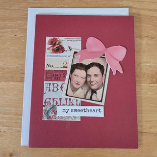 bri.crafty - Photobooth Collage x My Sweetheart - Blank Card