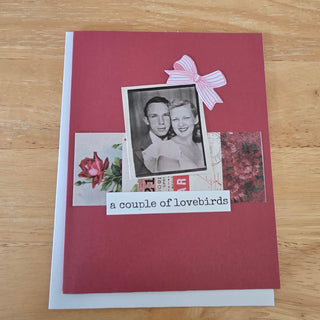 bri.crafty - Photobooth Collage x Love Birds - Blank Card
