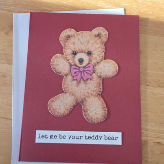 bri.crafty - Teddy Bear - Blank Card