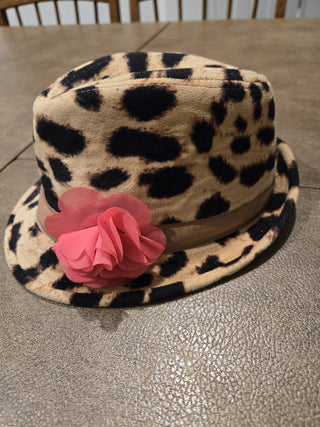 Baby Gap Fedora (leopard w/pink flower) RCD