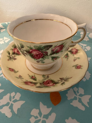 Vintage Tea Cup Colclough Pink Rose MTS|118544