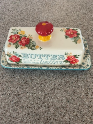 “Butter makes everything better” butterdish