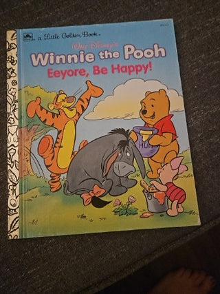 RM726-Golden Book Winnie the Pooh Eeyore, Be Happy!
