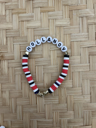 Heated Rivalry Hollanov Clay Bracelet MTS