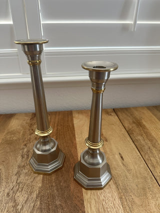 Enesco Graduated Candleholders-set of 2 MTS|105093