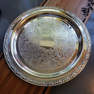 Vtg Oneida "Maybrook" 12.5" Serving Tray|100726